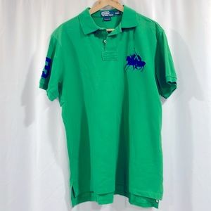 Ralph Loren green polo size L